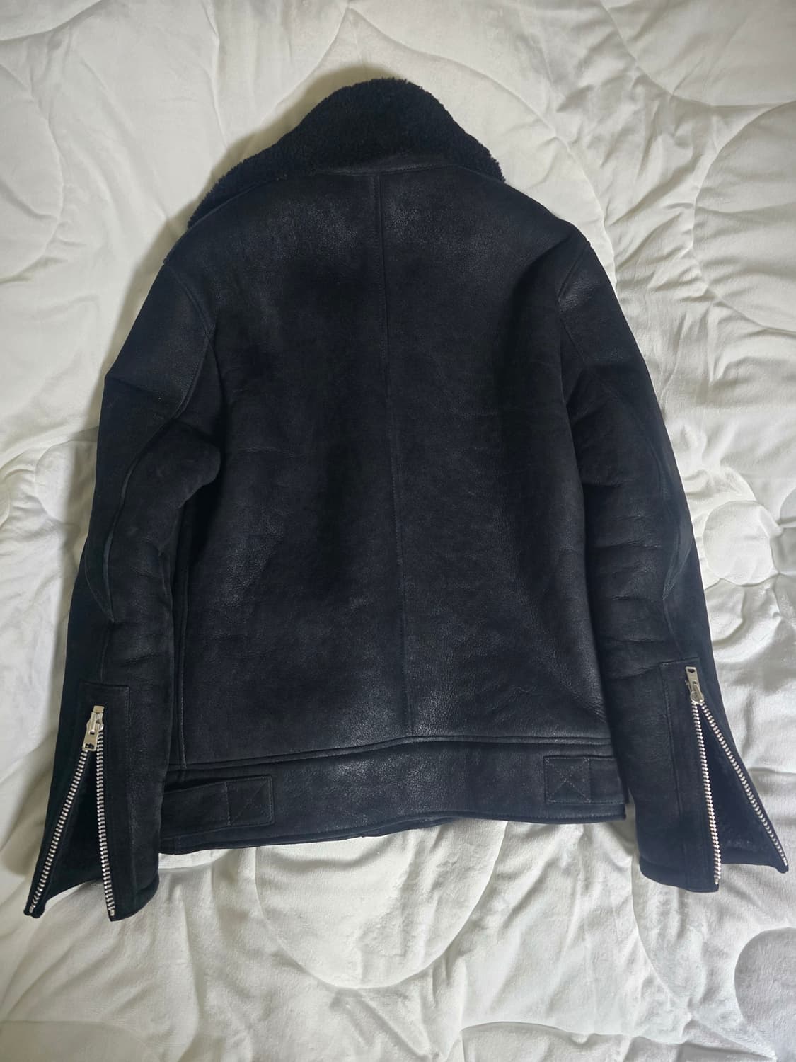 올세인츠 끝판왕 무스탕, 마이레스 시어링 자켓(100사이즈) 상품이미지5