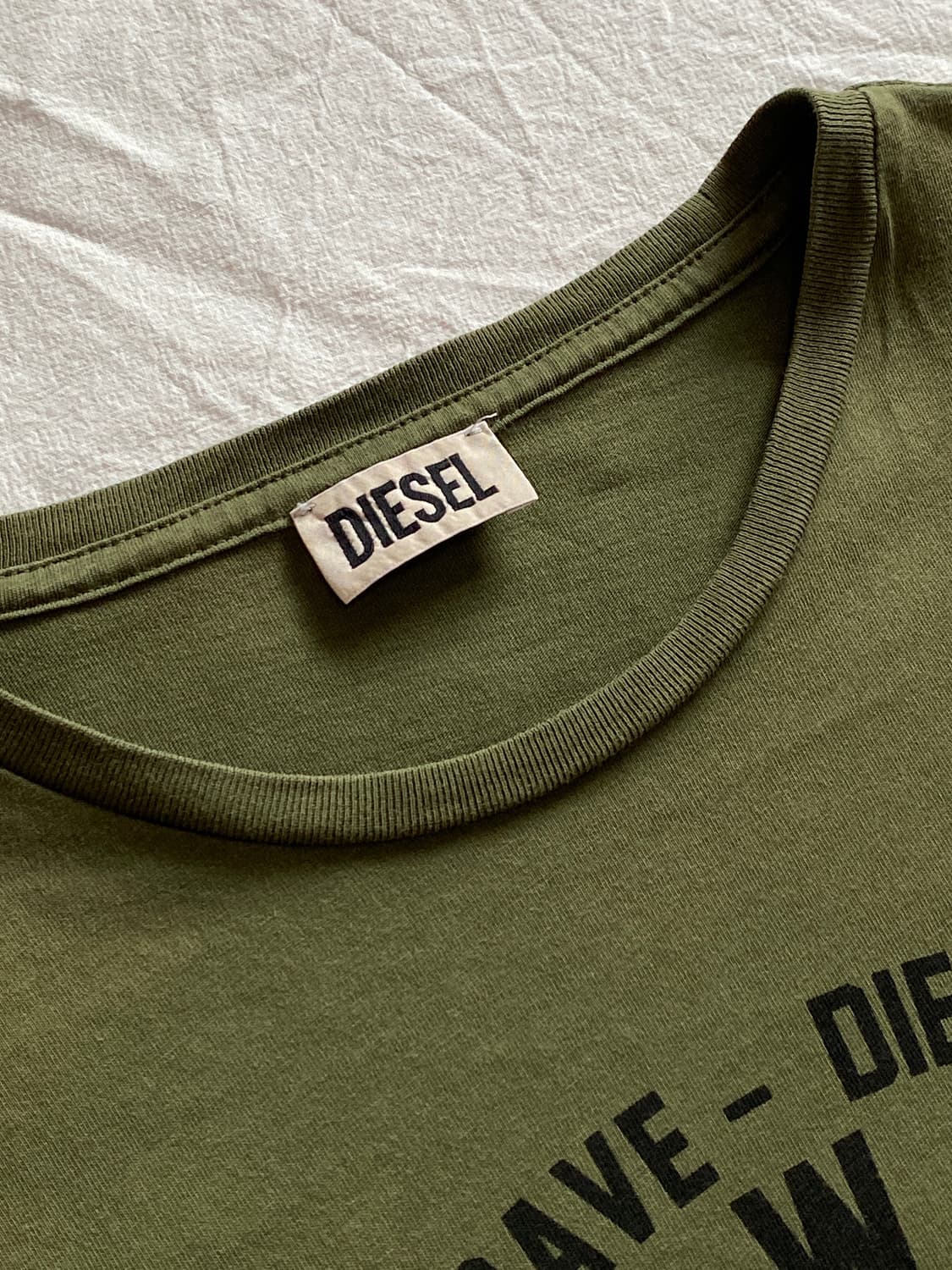 DIESEL 디젤 PEACE LOGO T-shirt 상품이미지3