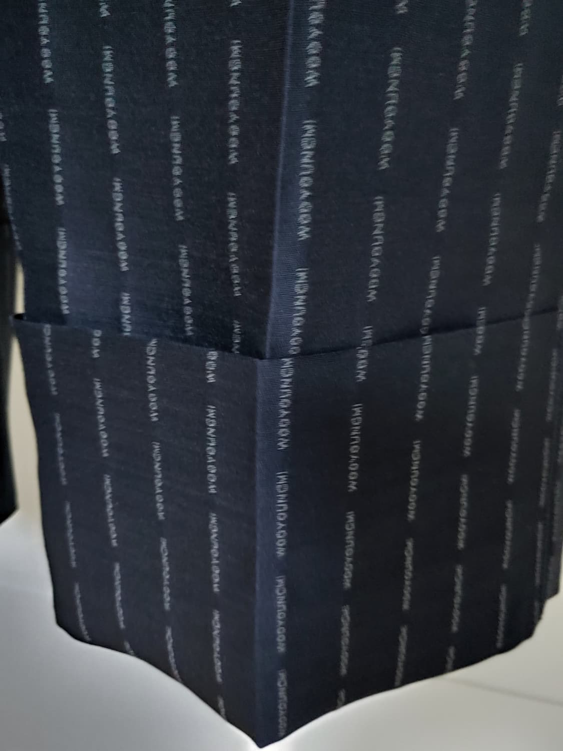 우영미 컬렉션 로고 턴업 포켓 팬츠 팝니다 상품이미지4