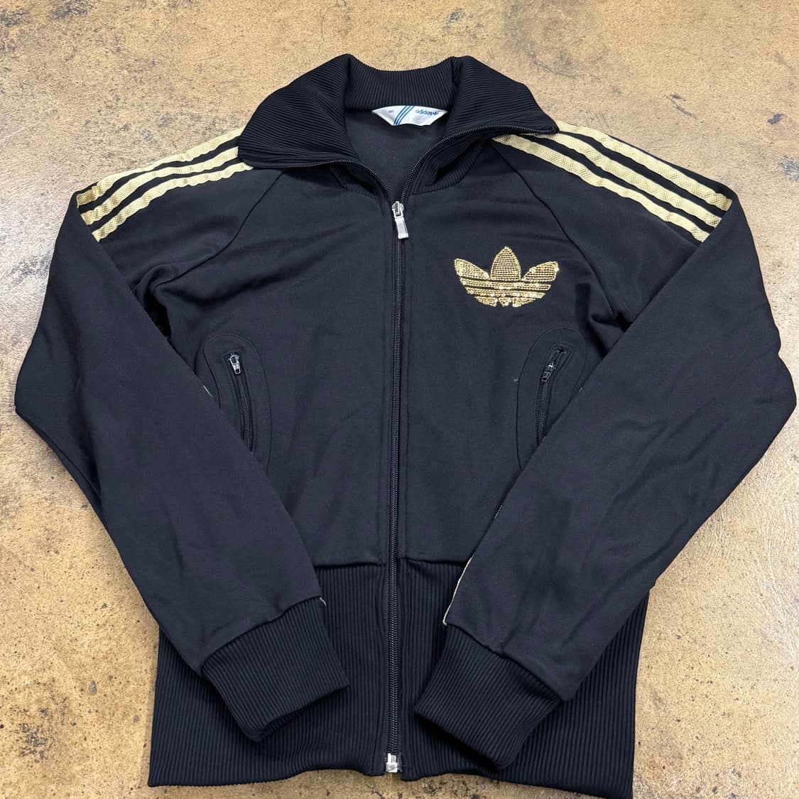 아디다스 검금 검골 스팽글 져지 트랙탑 85 상품이미지2