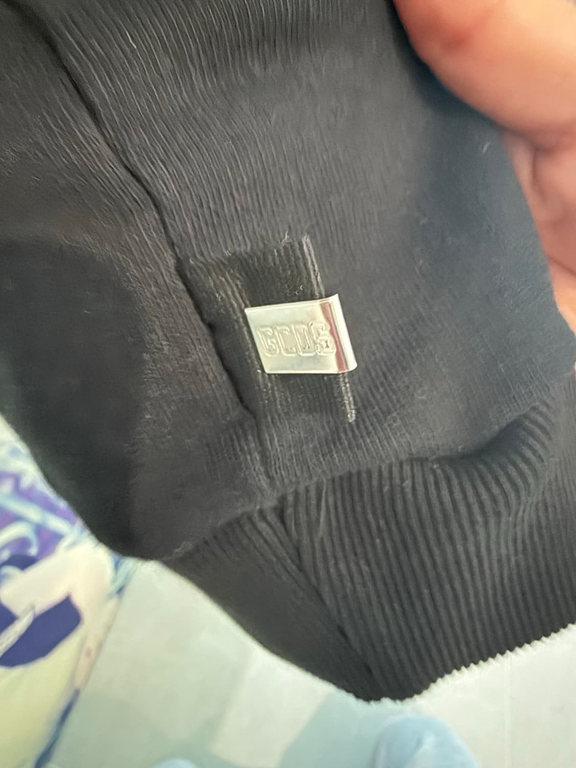 GCDS 후드집업 블랙 라지 상품이미지6