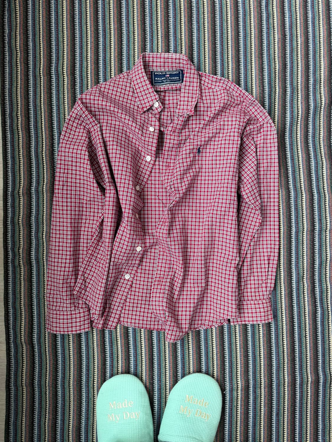 폴로 랄프로렌 체크 셔츠 상품이미지2