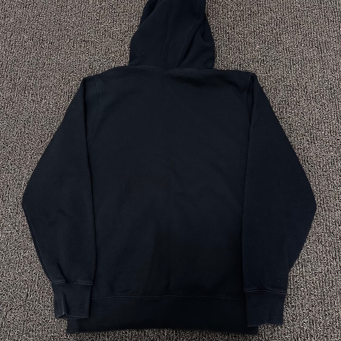 Stussy 스투시 로고 기모 후드티 블랙 M 상품이미지5