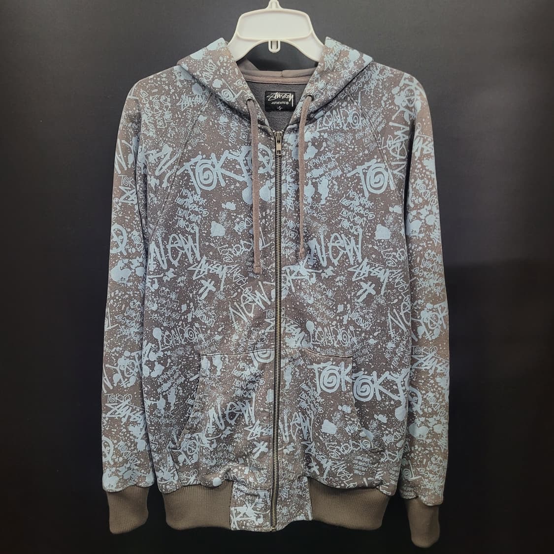 stussy 스투시 빈티지 후드집업  상품이미지1