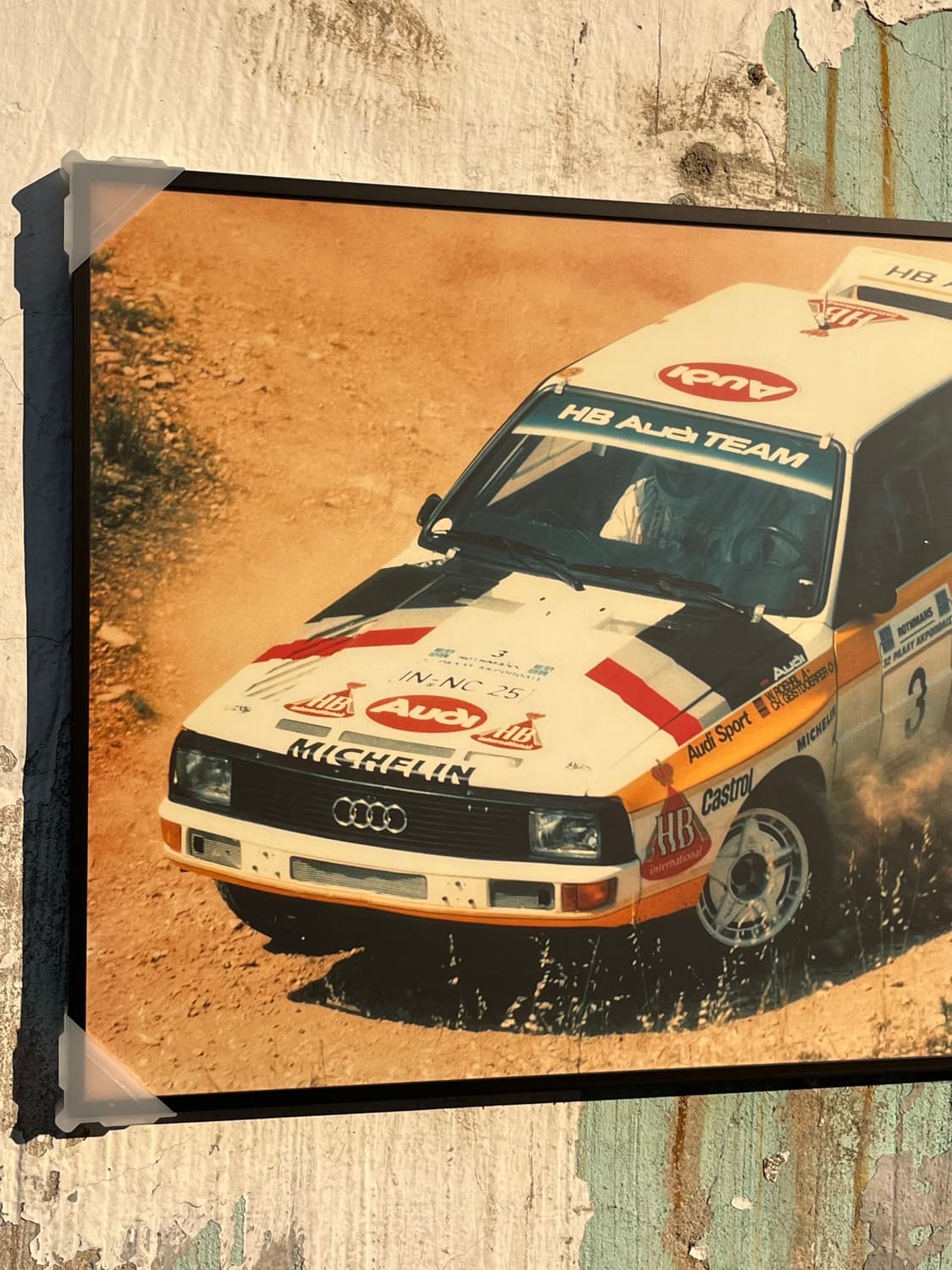 아우디 빈티지 포스터 (액자포함) 상품이미지2