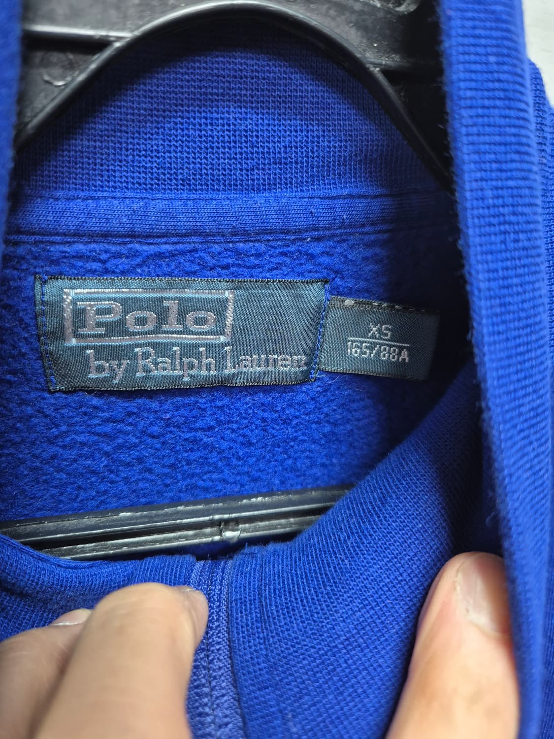 폴로 면 집업 상품이미지3