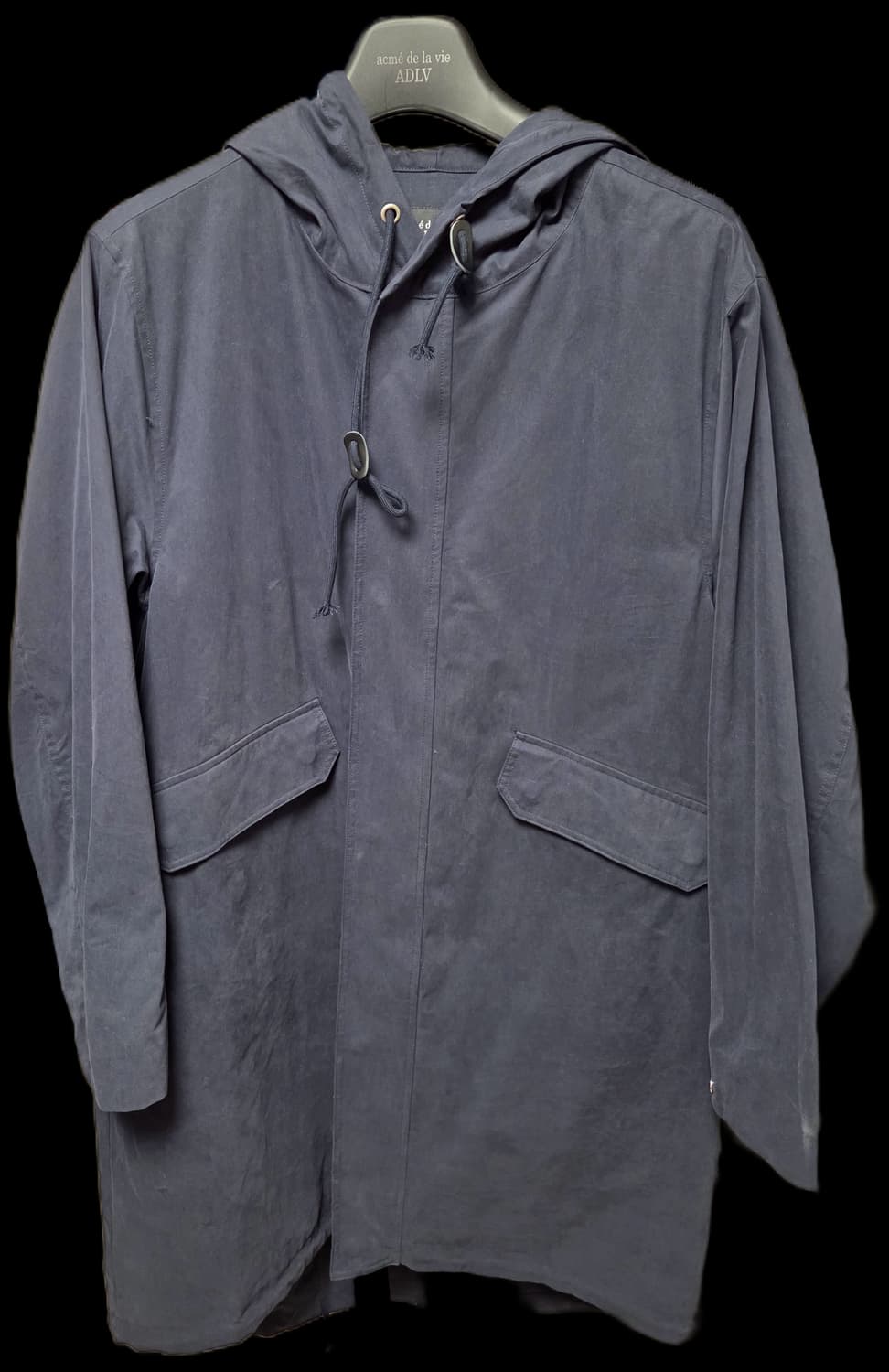 아크메드라비 스크립트 로고 피쉬테일 자켓 (네이비 야상) 상품이미지5