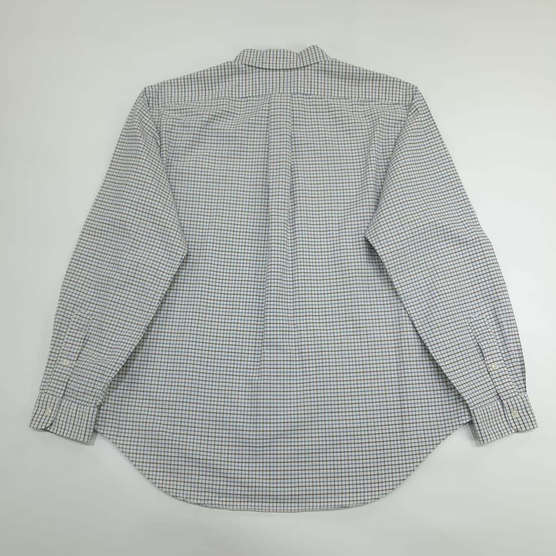 Co868 XL 폴로 랄프로렌 블루블랙 마이크로체크 긴팔 셔츠 남방 상품이미지7