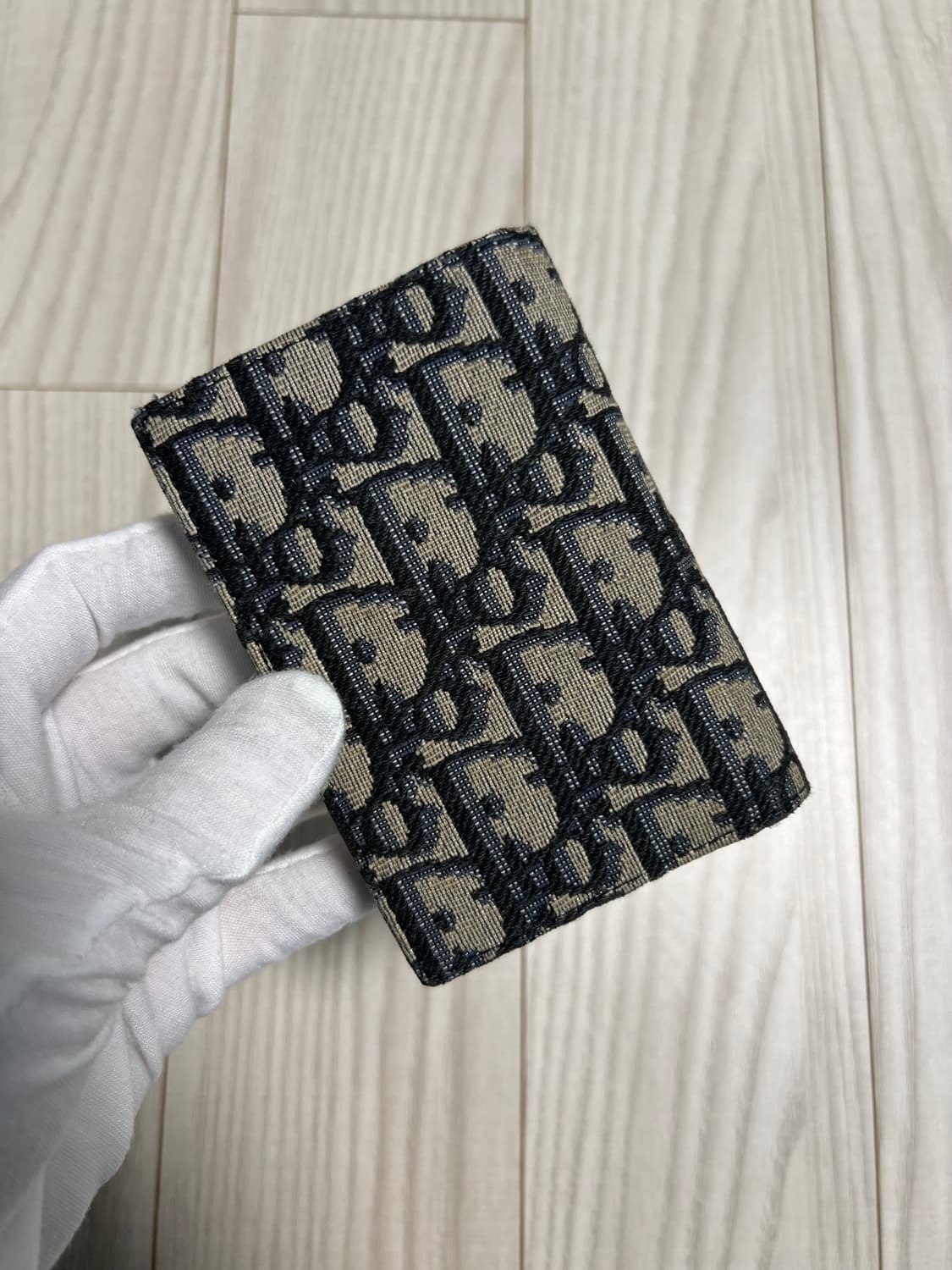 디올 오블리크 자카드 오거나이저 지갑 상품이미지2