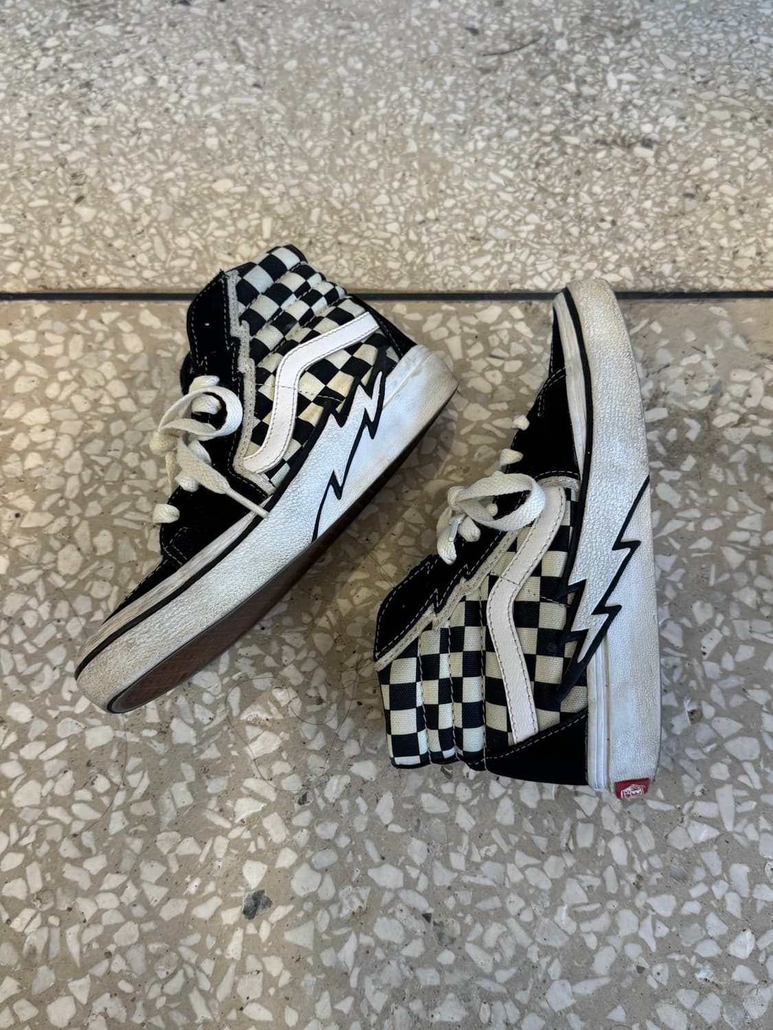 Vans Sk8-Hi Checkerboard 상품이미지4