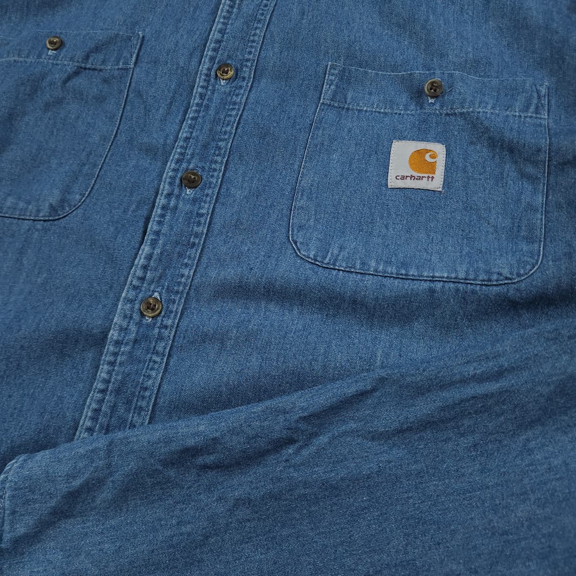 2XL(110) 칼하트 리워크 데님셔츠 상품이미지5