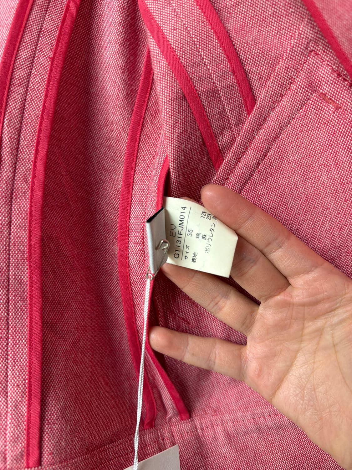 일본빈티지 피그먼트 라이더자켓 상품이미지9