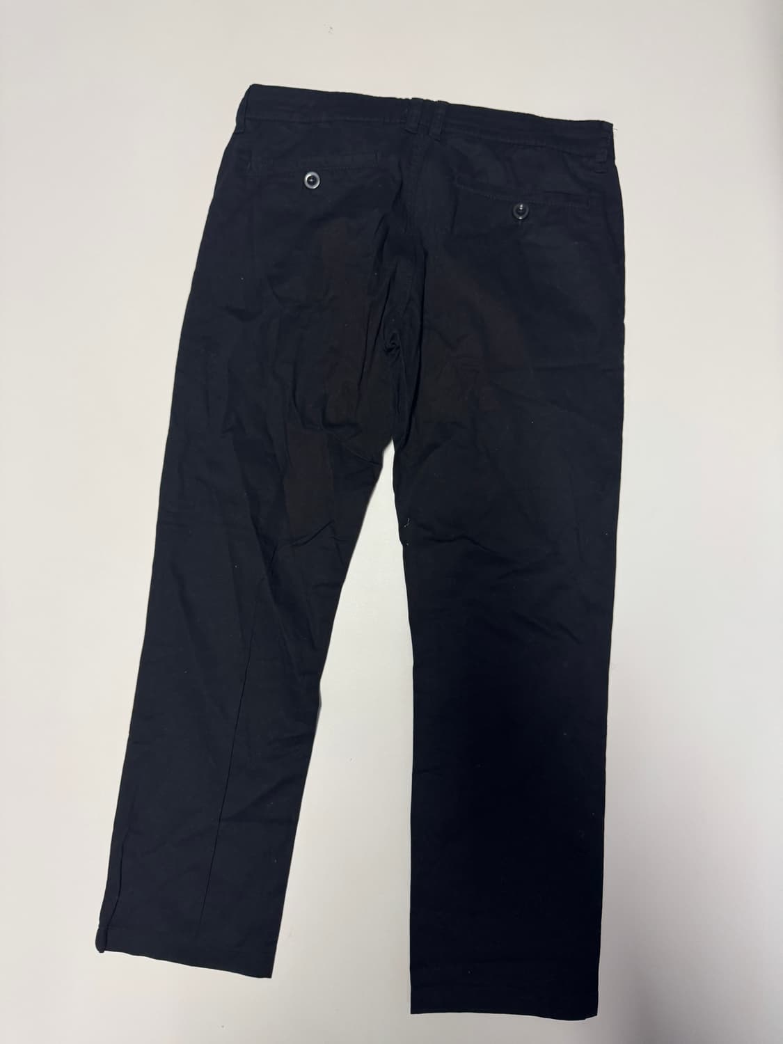 여성 버버리 브릿 블랙 치노 팬츠 33.8인치 상품이미지2