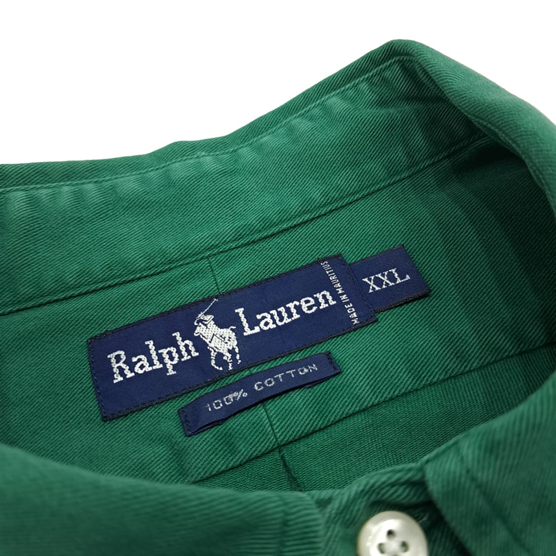 CN905 2XL 폴로 랄프로렌 그린 긴팔 셔츠 남방 상품이미지4