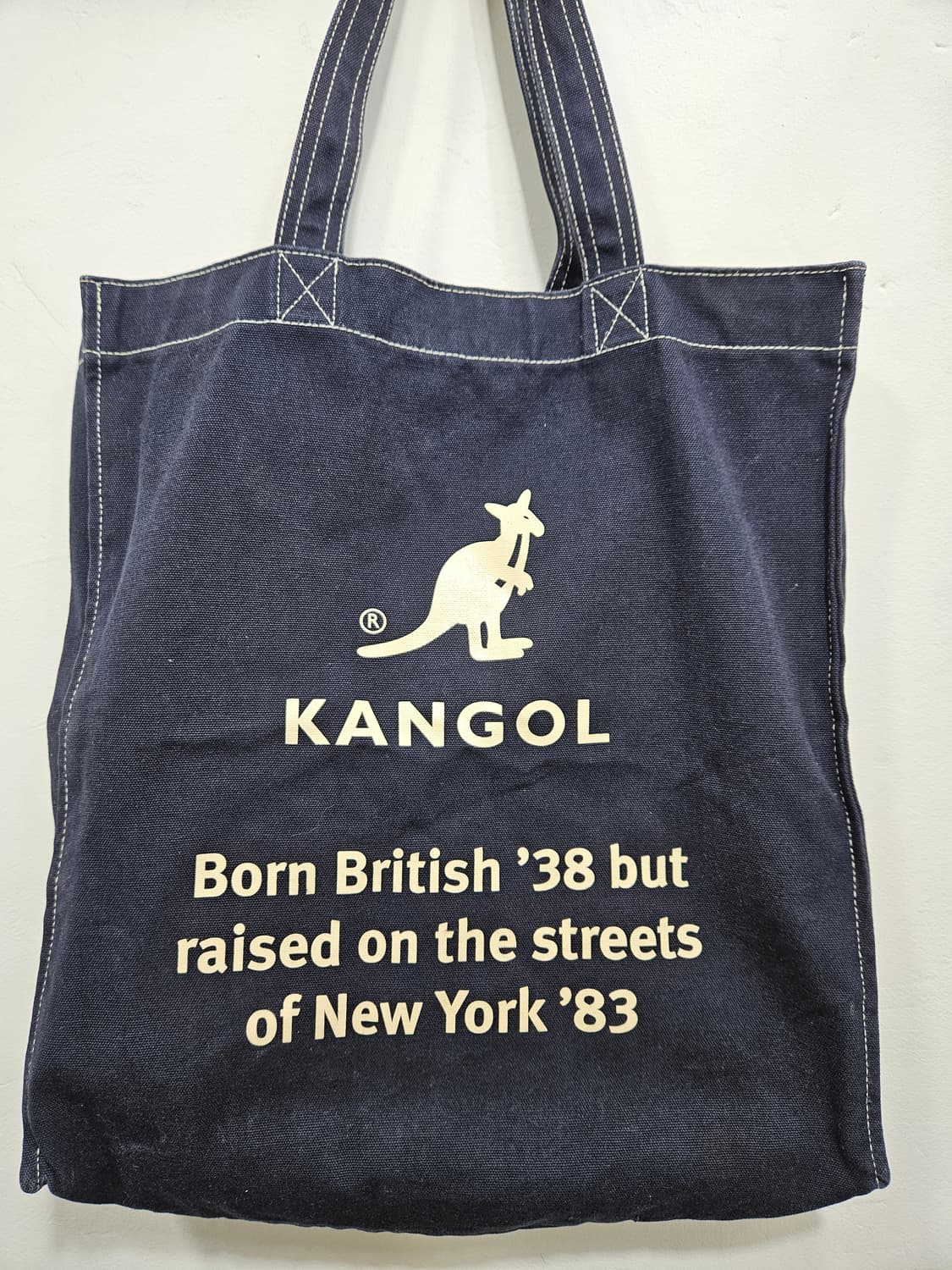 캉골(KANGOL) 네이비 숄더백/에코백  상품이미지4