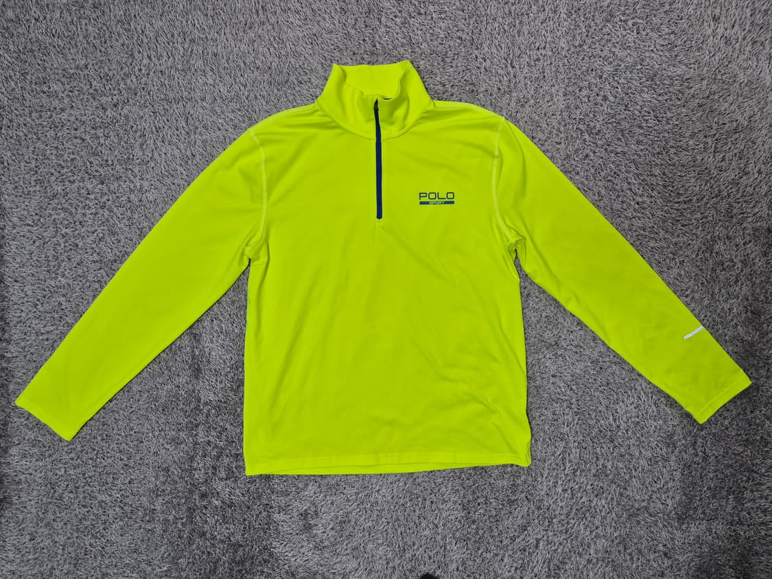 폴로 랄프로렌 스포츠 남성 하프 집업티 M 상품이미지1