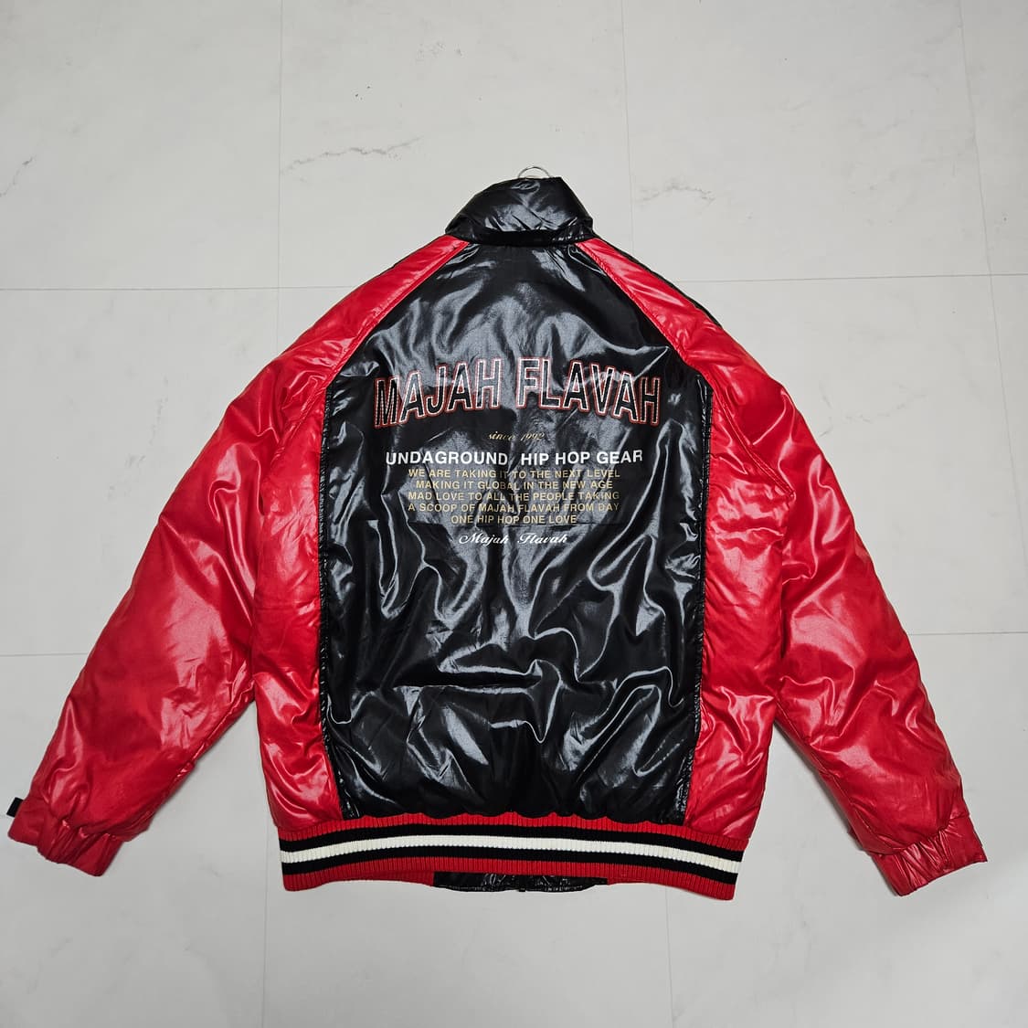 마자플라바 올드스쿨 덕다운 유광자켓 105 XL 상품이미지4