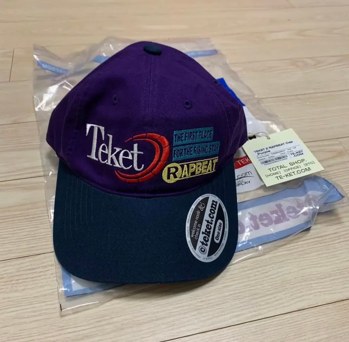 테켓 랩비트 콜라보 볼캡 상품이미지1