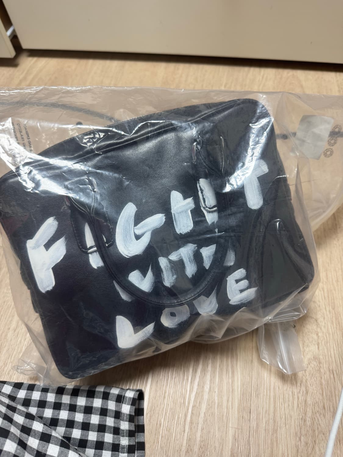 꼼데가르송 레터링 토트백 상품이미지2