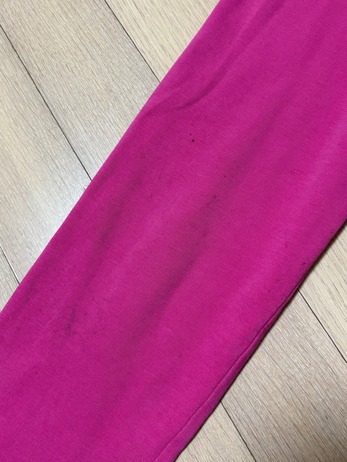 빈티지) 버버리 블랙라벨 핫핑크 단추 티셔츠 상품이미지7