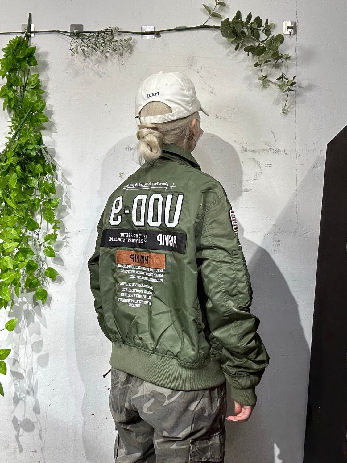 아메리칸 빈티지 uod club 패치 자수 항공 잠바 마원 ma-1 M 상품이미지3