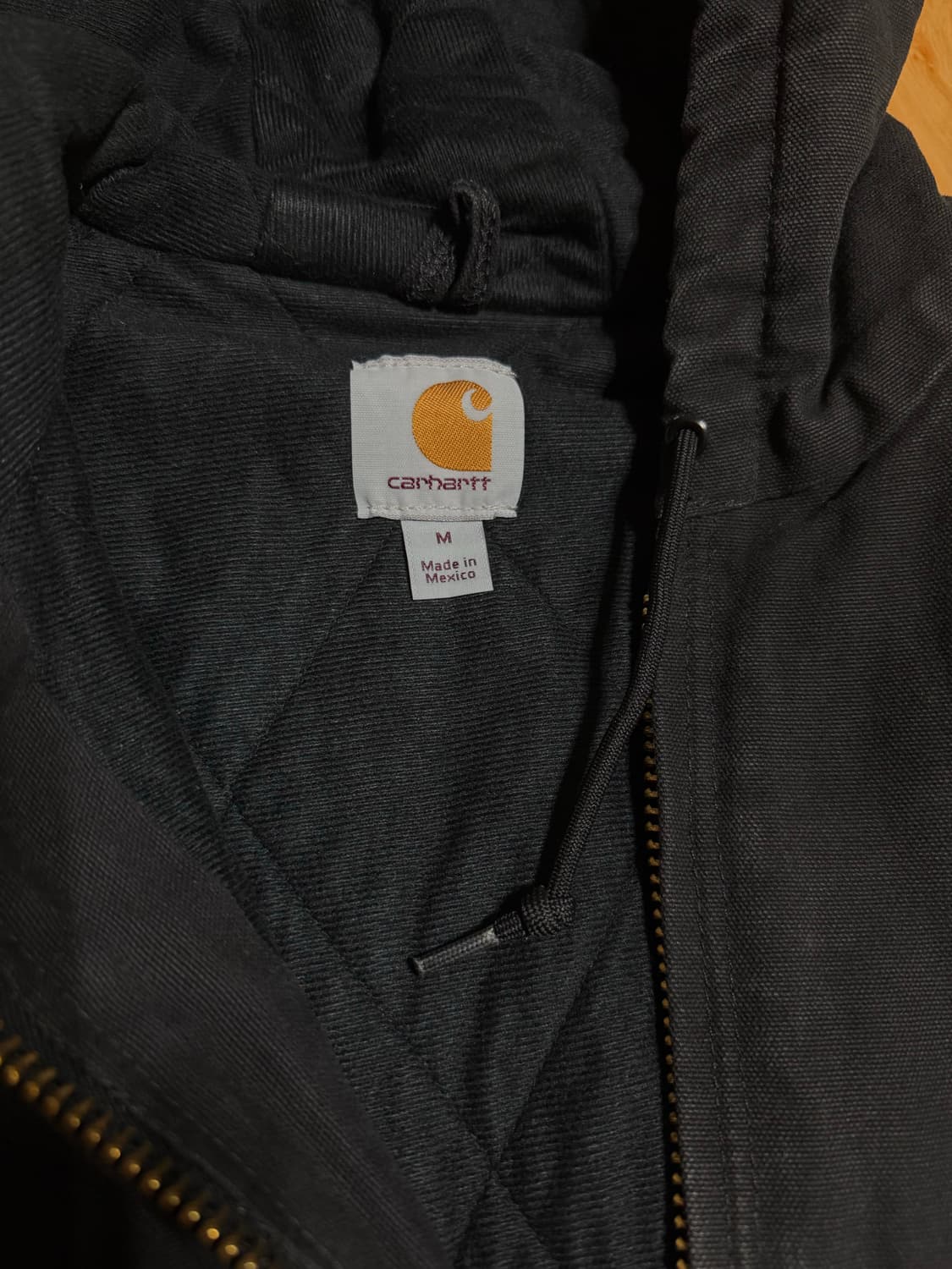 [M] OG 칼하트 J130 BLK 액티브 자켓 블랙 상품이미지2