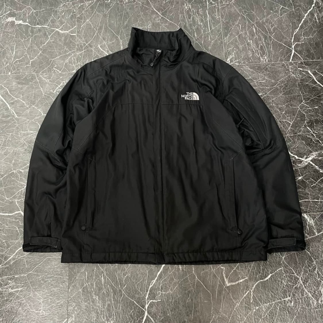 노스페이스 블랙 테크니컬 소프트 쉘 바람막이 자켓 상품이미지1