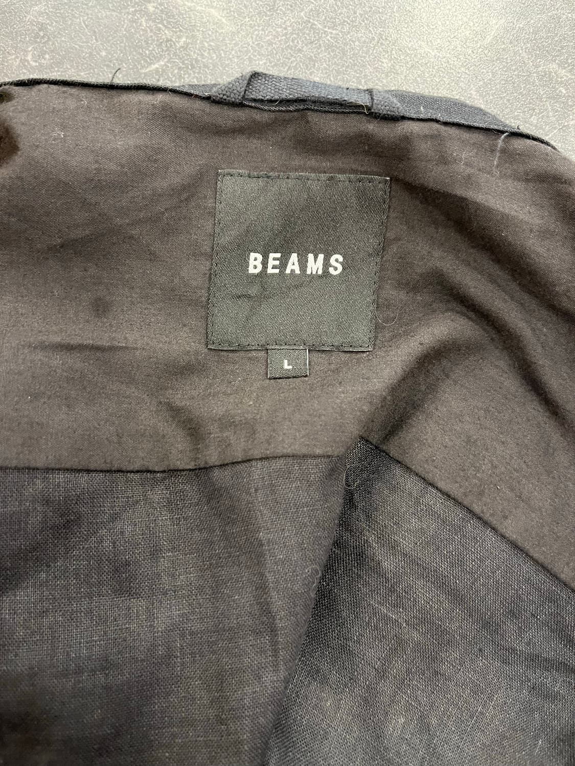 Beams 린넨 바이커 자켓  リネンライダース ジャケット 상품이미지3