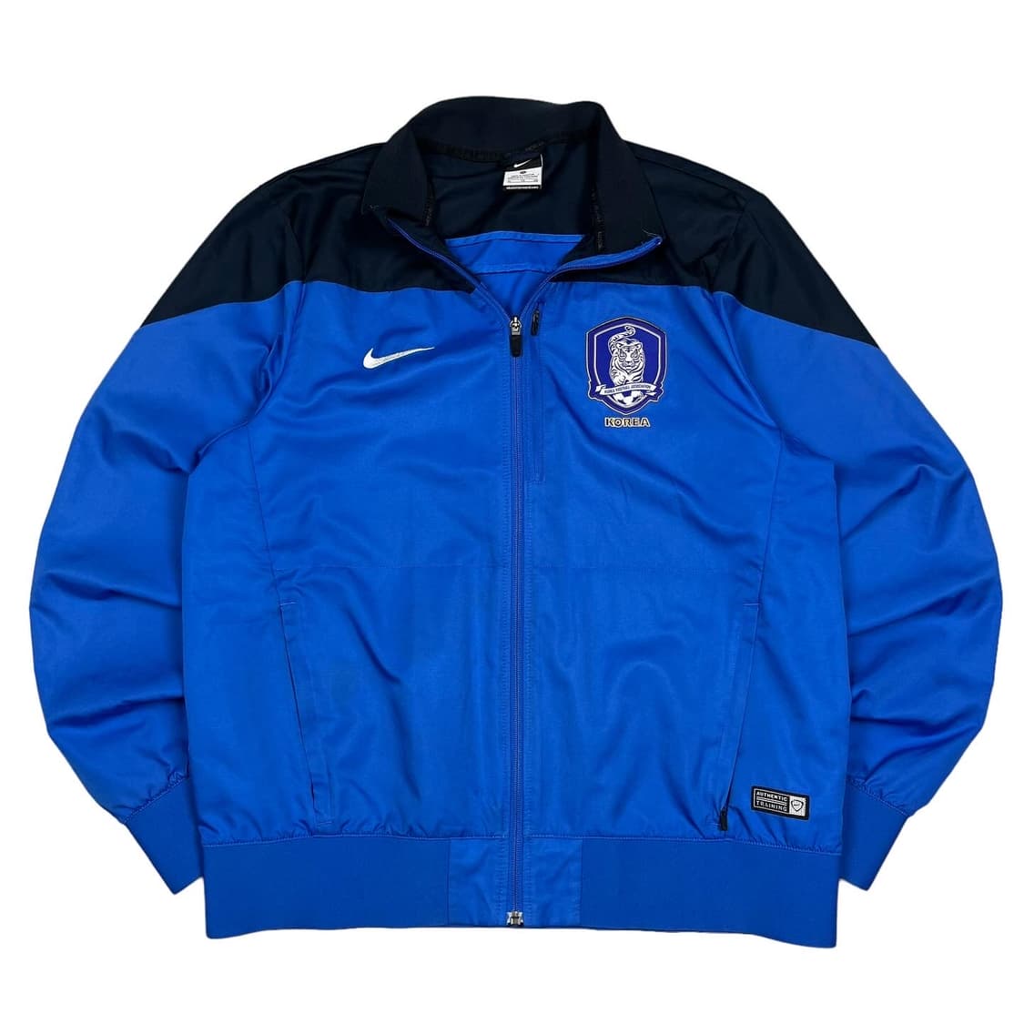 나이키 블루컬러 국가대표로고 폴리쉘 바람막이 상품이미지1