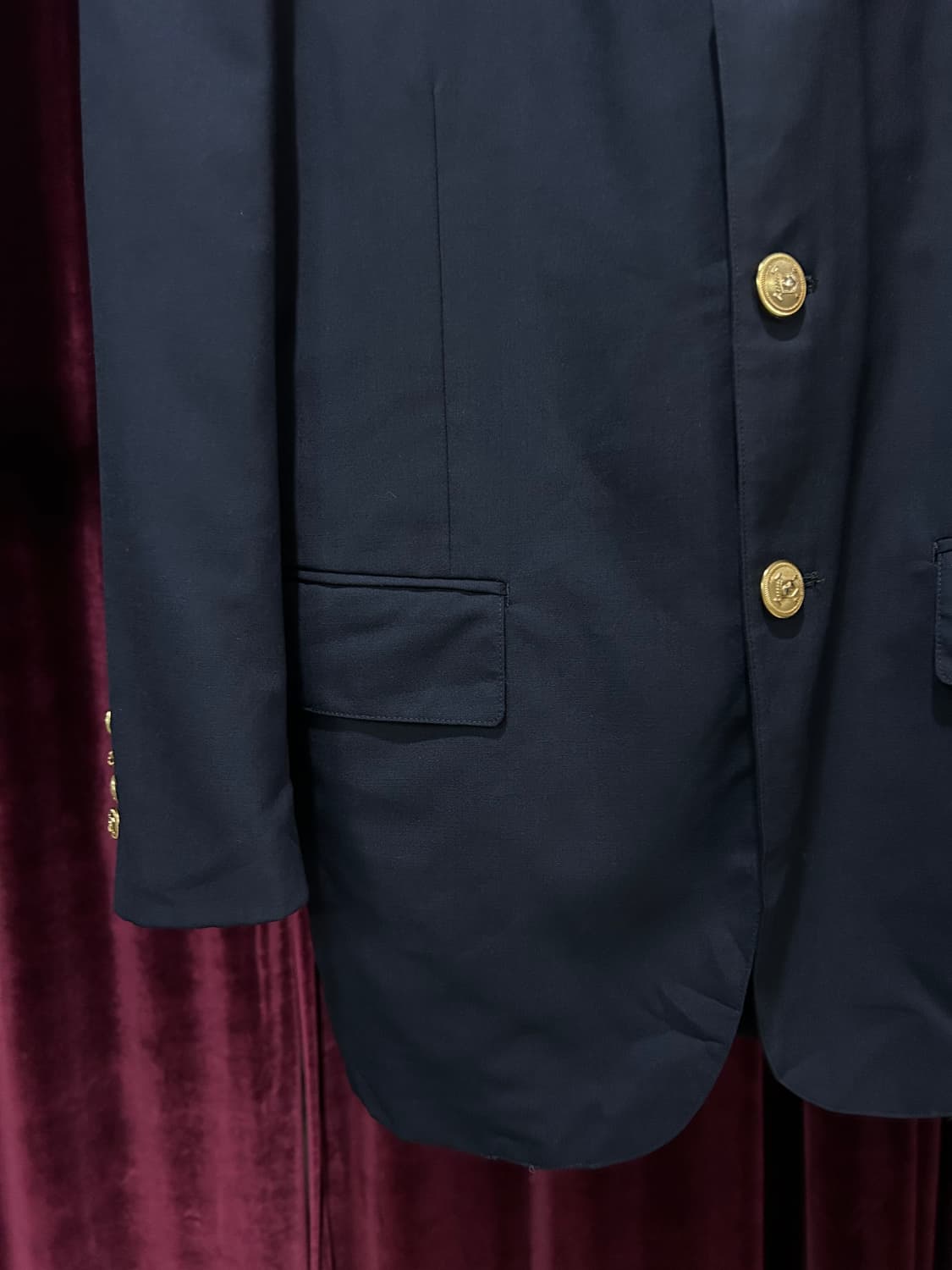 CHAPS by RALPH LAUREN navy blazer 상품이미지3