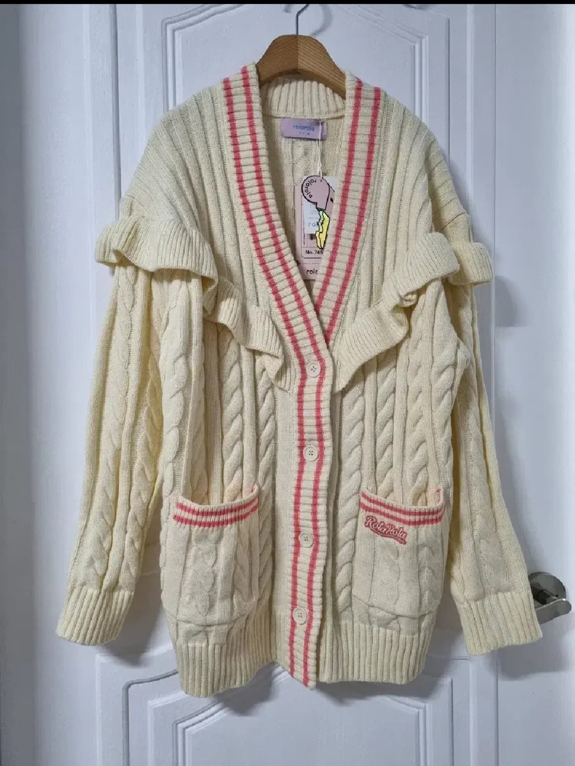 택포 (새상품) 로라로라 니트가디건 free 상품이미지2