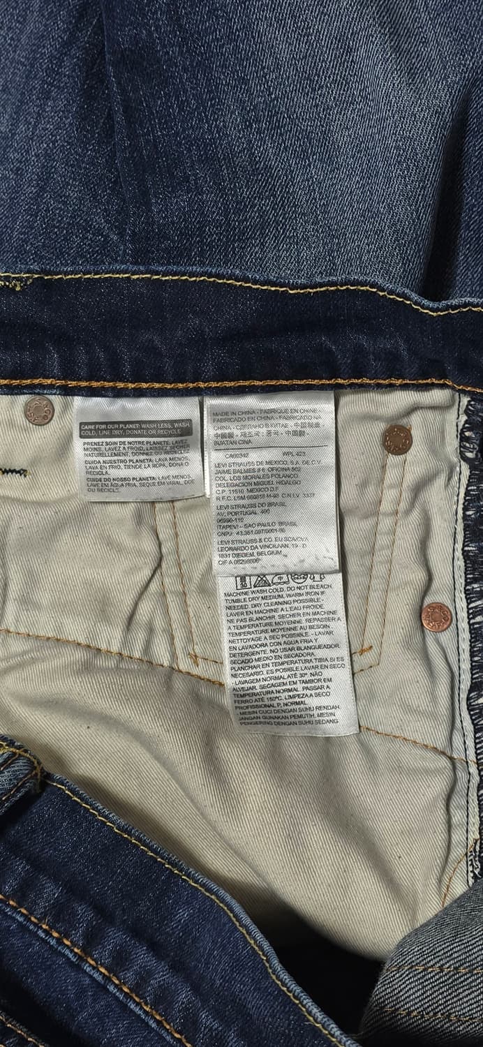 리바이스 504 청바지 W32 L34 상품이미지3