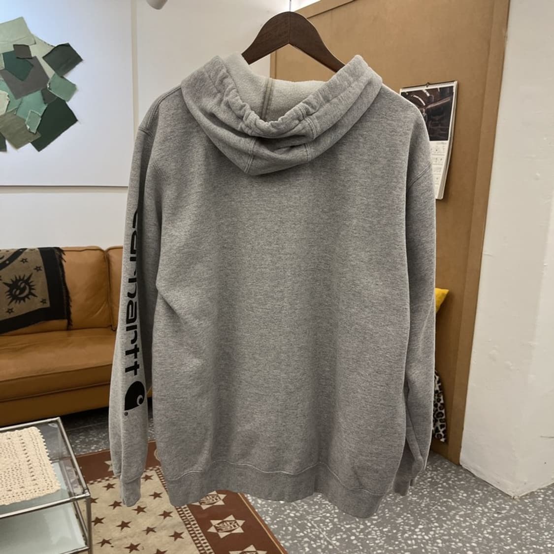 칼하트 빈티지 모던 캐주얼 루즈핏 후드티 L C10309 상품이미지4