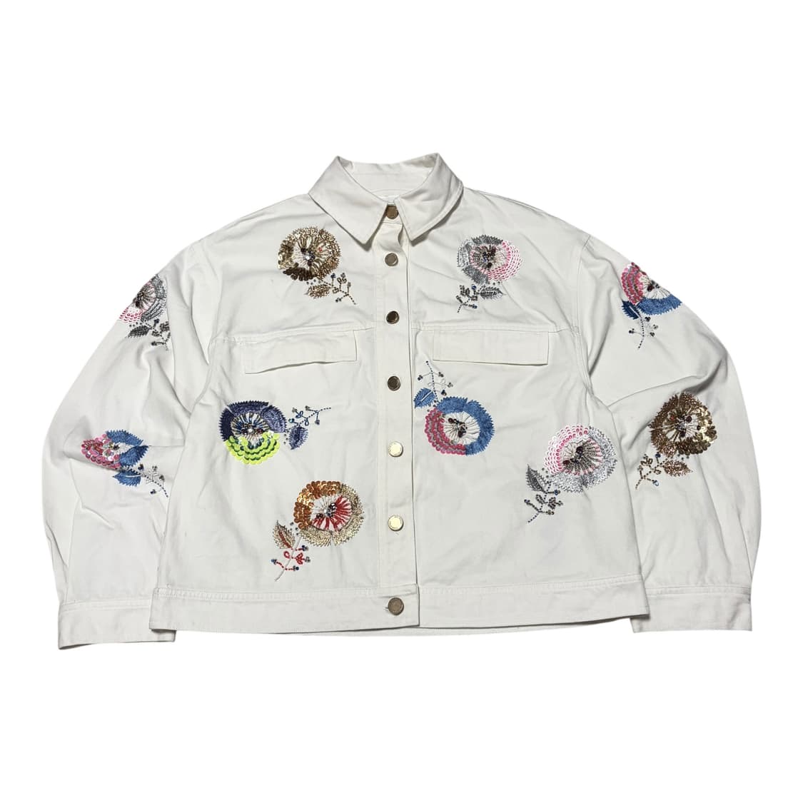 에센셜 앤트워프 자수패치 트랙자켓 상품이미지1