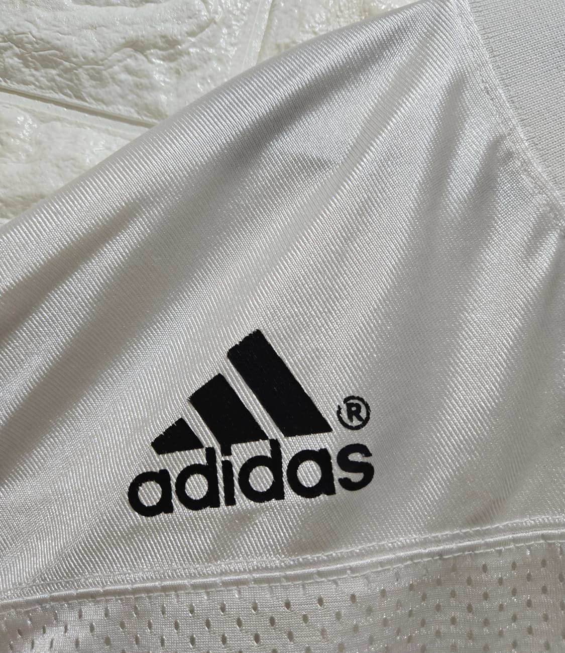 아디다스 빈티지 매쉬배색 반팔 저지 XL 상품이미지4