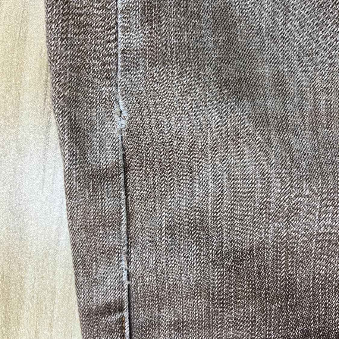 에드윈 인터네셔널 404 브라운 워싱 데님 팬츠 37 상품이미지9