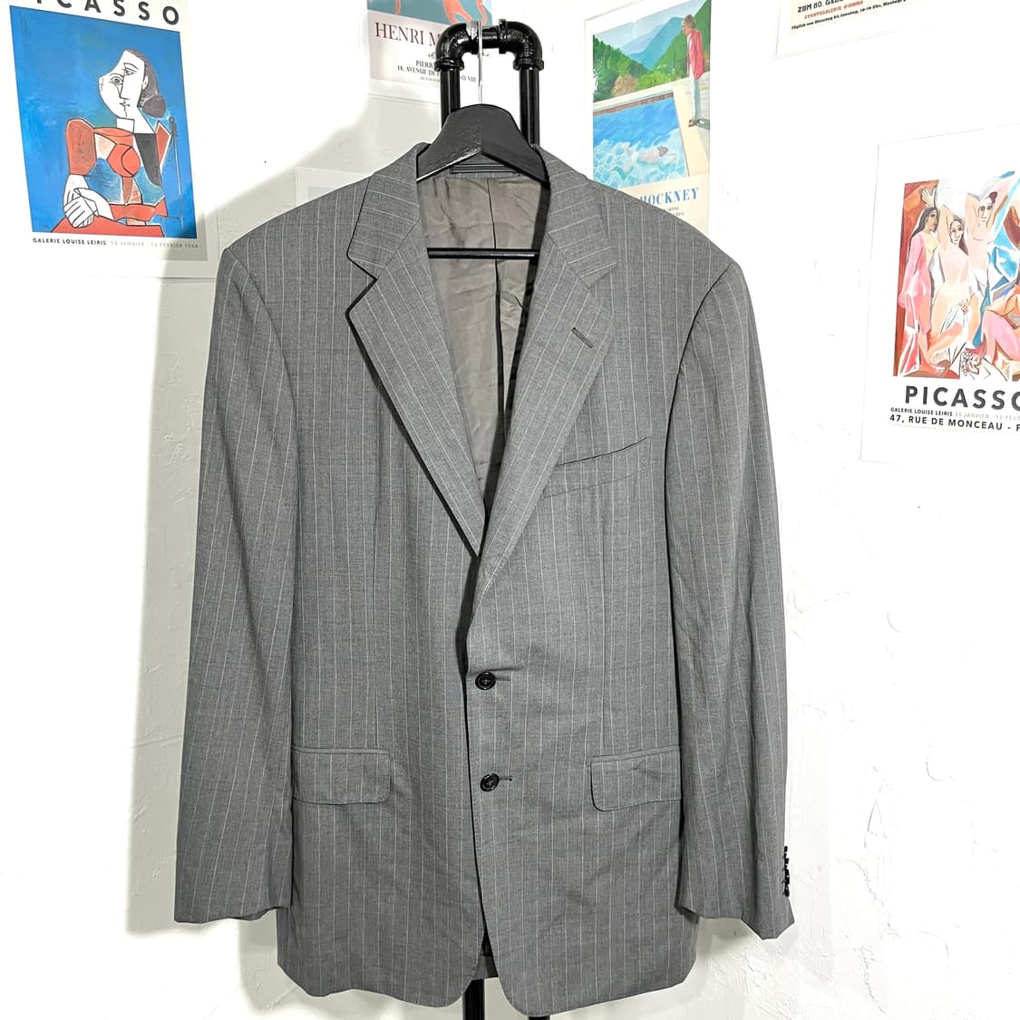 제냐 스트라이프 블레이저 상품이미지1