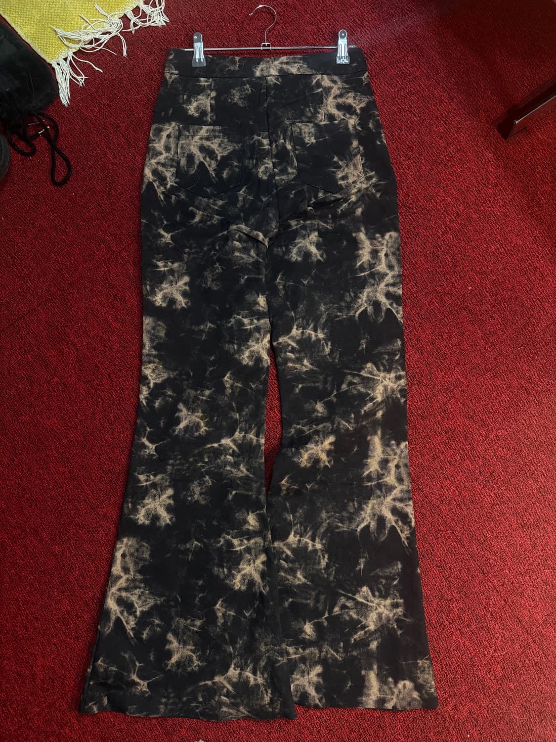 웨이브 타이다이팬츠 블랙 S 상품이미지4