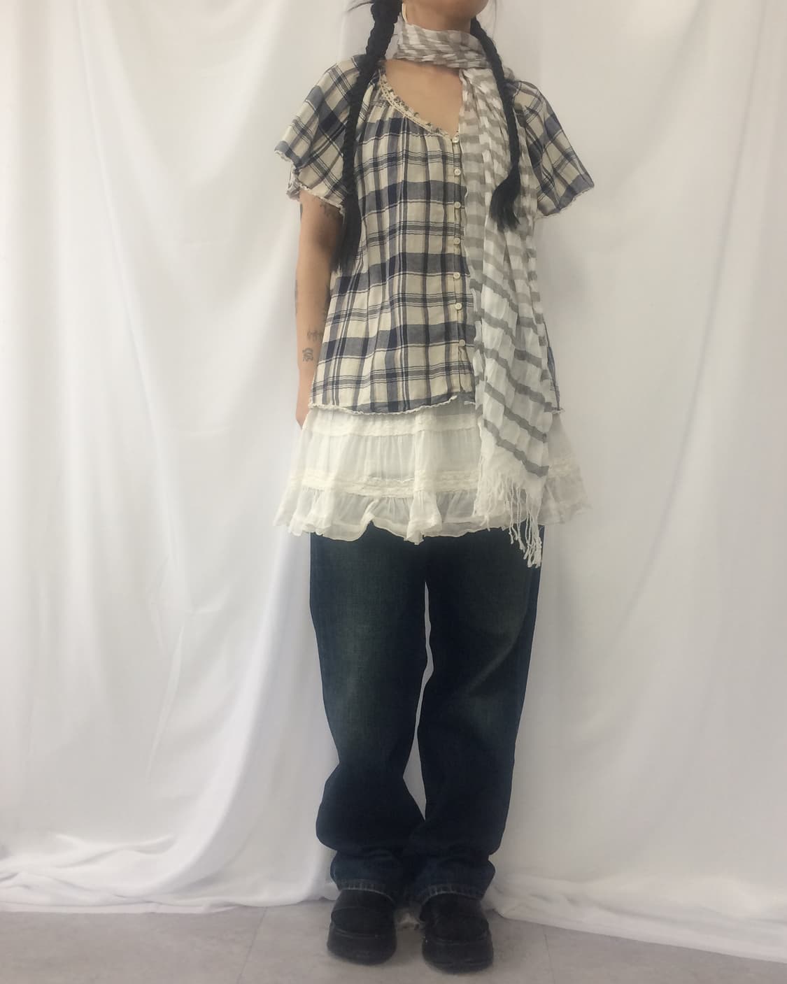 Layer mini skirt 상품이미지5