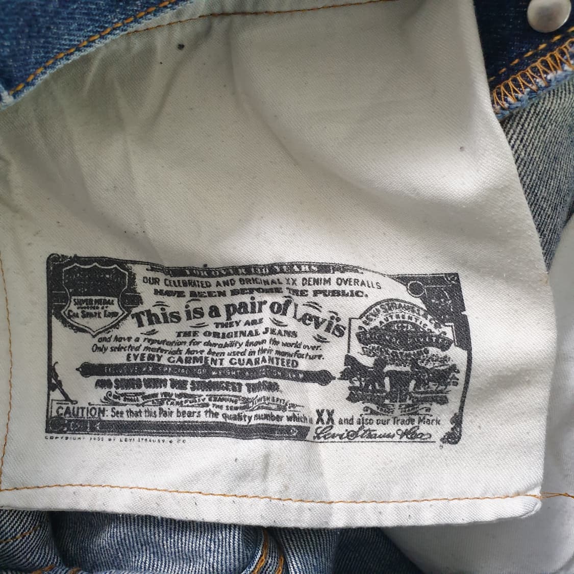 LEVI'S 501 데님 팬츠 상품이미지7
