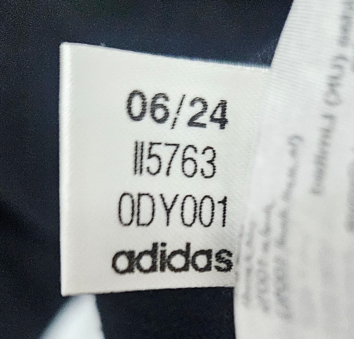 (110)2XL☆초대장급☆아디다스 베켄바우어2중지퍼[블랙화이트]트랙탑져지 상품이미지4