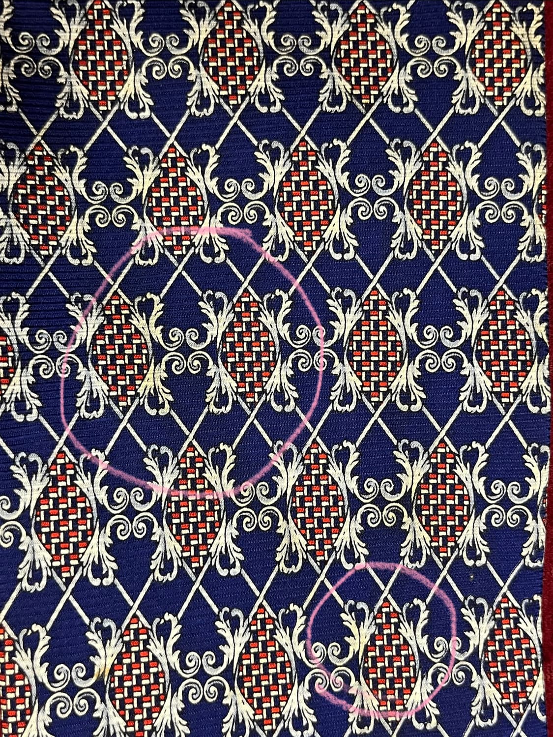 지아니 베르사체 패턴 넥타이 블루 #csz3055 상품이미지6