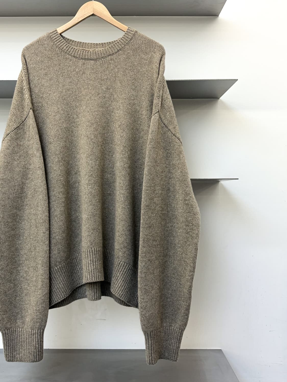 스테인 23FW ST.691 엑스파인 램스 크루 상품이미지2