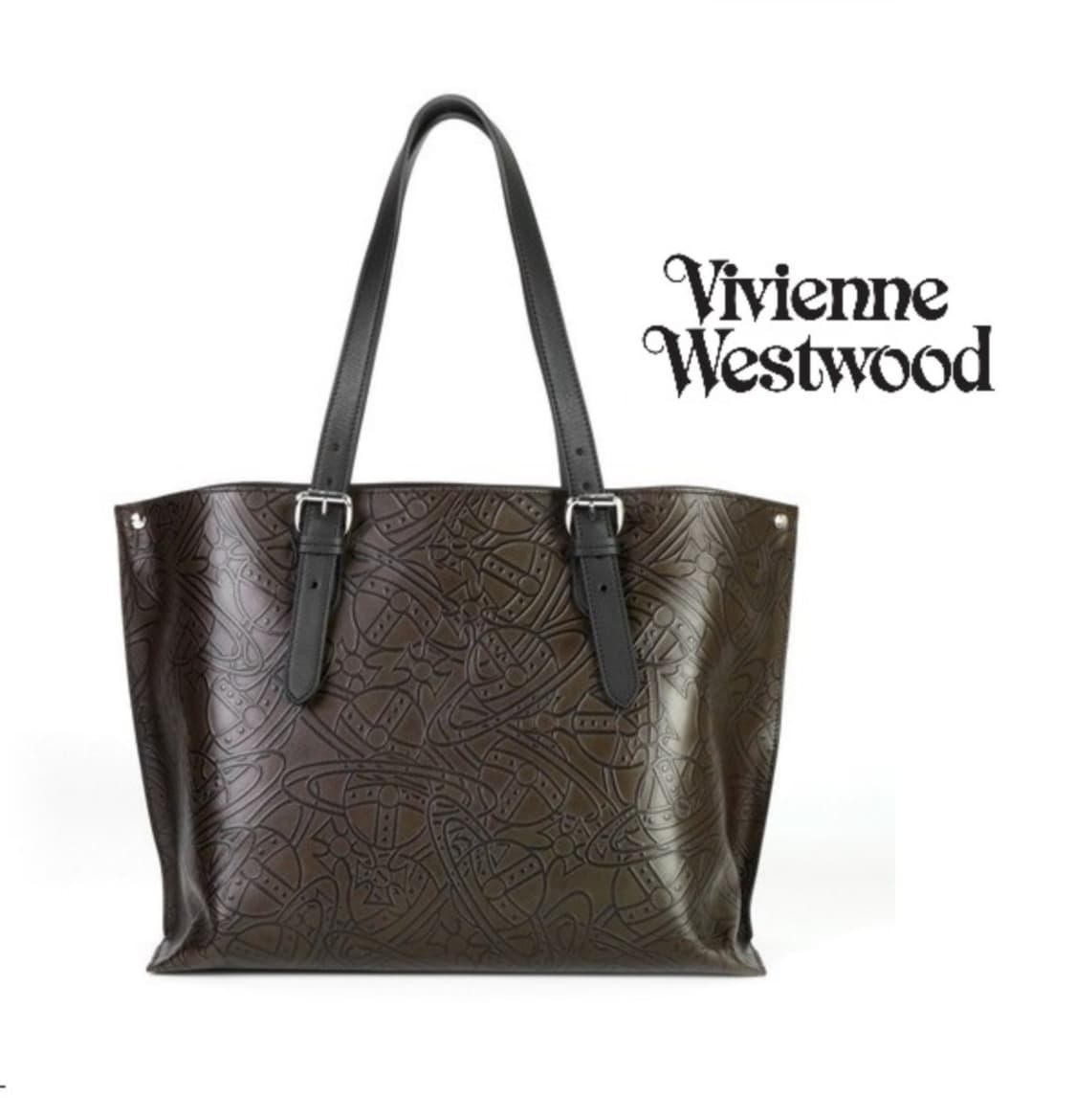 비비안웨스트우드 일본판 Arthur 토트백 (다크브라운) 상품이미지1