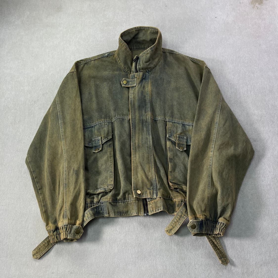 105 아메리칸 빈티지 워싱 데님 자켓 상품이미지1