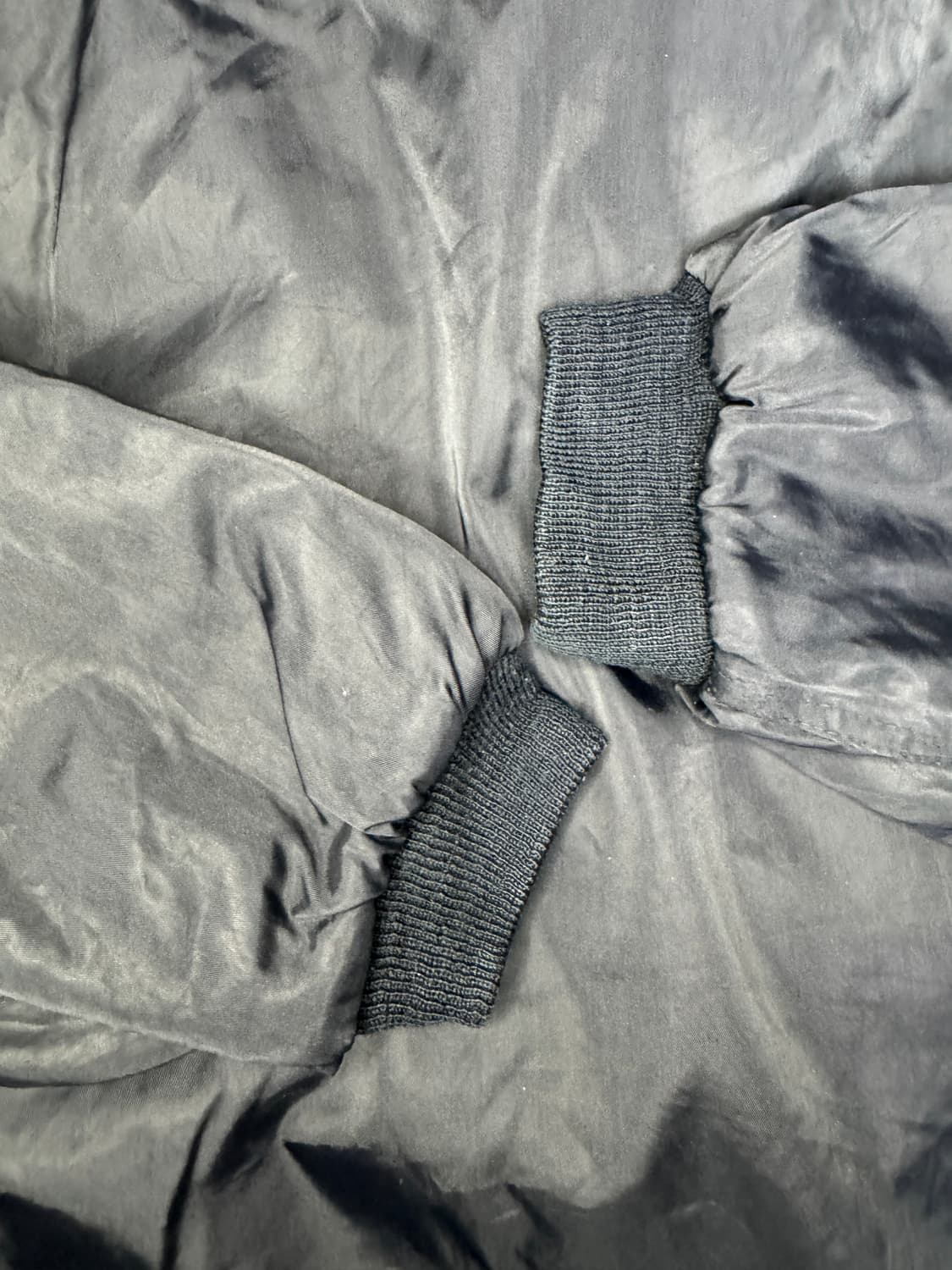 빈티지 90s ma-1 마원 항공점퍼 블랙 OS 상품이미지9