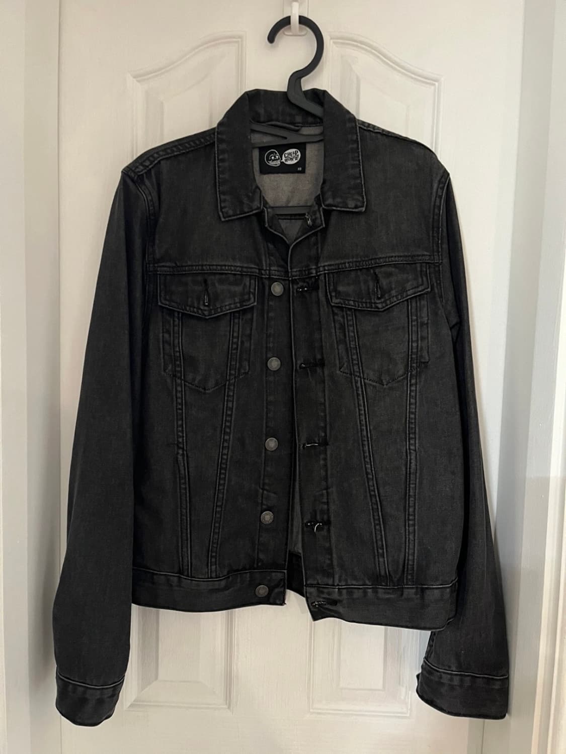 칩먼데이 블랙데님자켓 상품이미지1