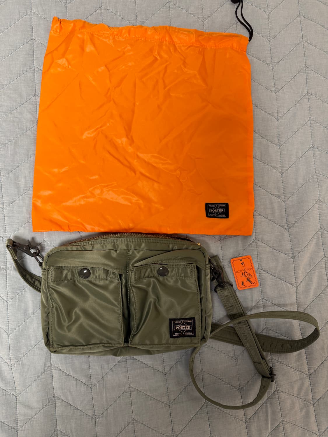 요시다 포터 숄더백 세이지 그린 상품이미지1