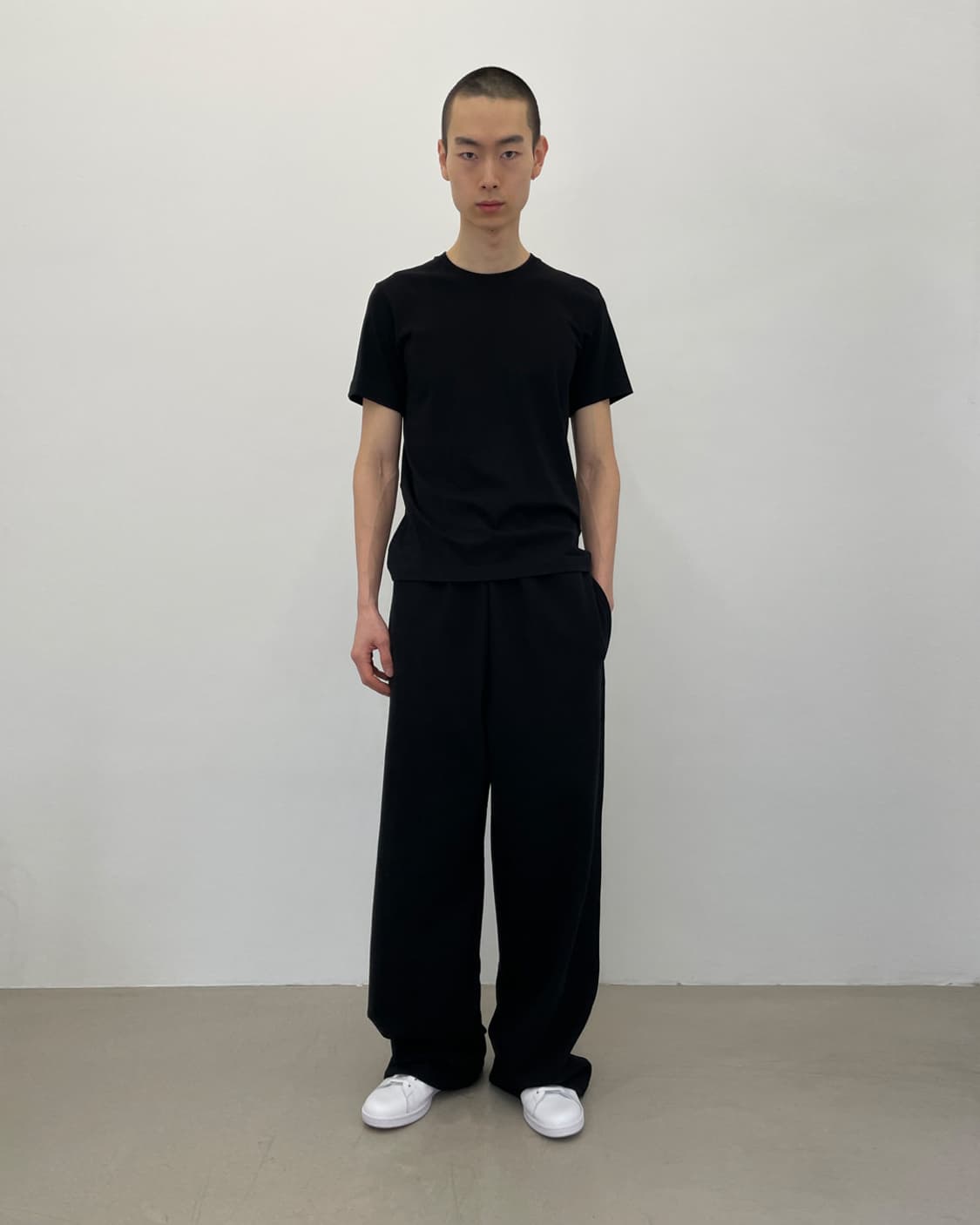 구민성 NYLON-WAISTBAND SWEAT PANTS  상품이미지3