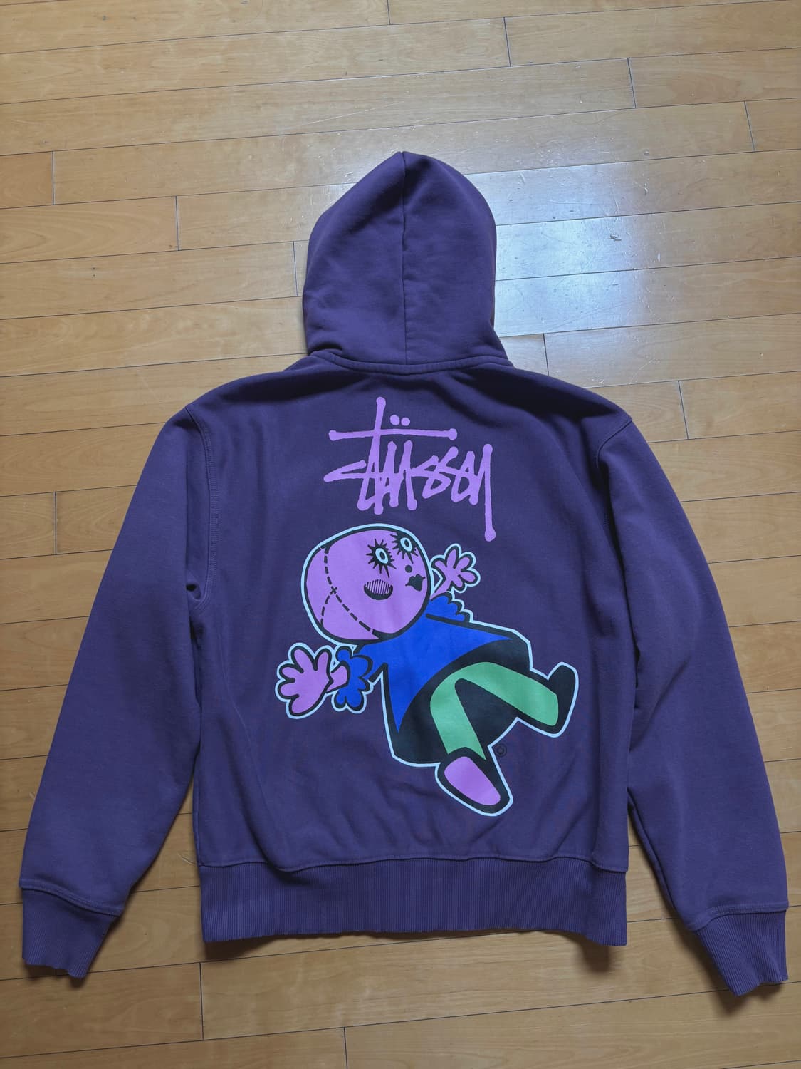 스투시 돌리 후드집업 퍼플 S 상품이미지7